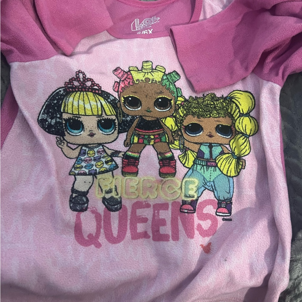 L.O.L. Surprise! Pink Queens Graphic Tee